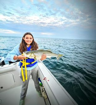 Striper fishing fun in Orleans!