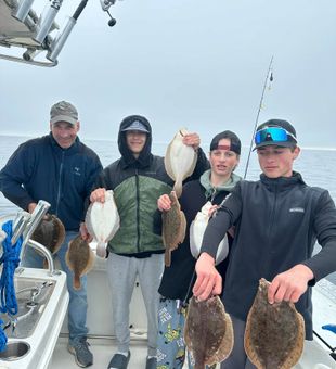 Hooked on Cape Cod waters. Flounder Fishing
