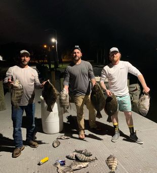 Loaded up on Sheepshead and Flounder!