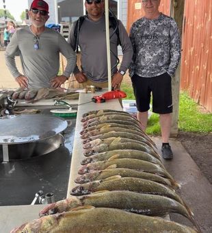 Calm waters and big catches on Lake Sakakawea