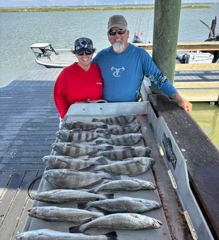Sheepshead and Trout Stack- Corpus Christi, TX.