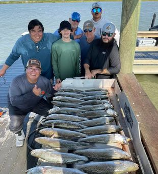 Trout Haul from this strong team! - Corpus Christi, TX.
