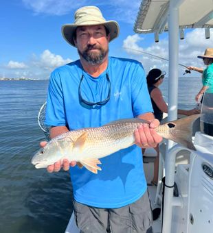 Fun day fishing for Redfish in Charleston!