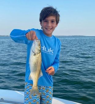 This kid surely had fun in Chesapeake Bay