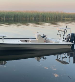 Apalachicola Fly Fishing- The Skiff In Action