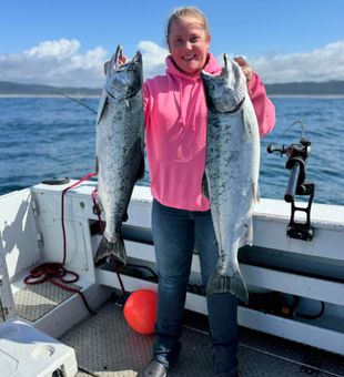 Big Fish for this Lady - Winchester Bay, OR.