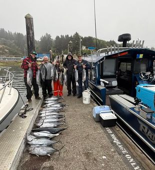 Hooked up in Umpqua Bay