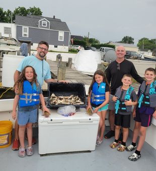 Reel fun out on the water.