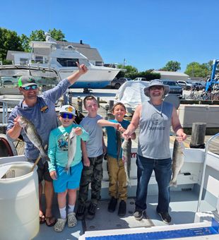 Baltimore striped bass fishing delivers excellent results!