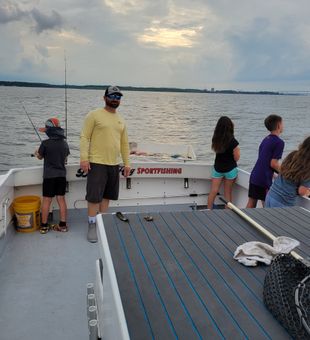 Chasing fish, chasing peace.