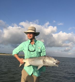 Huge Redfish In Port O'Connor