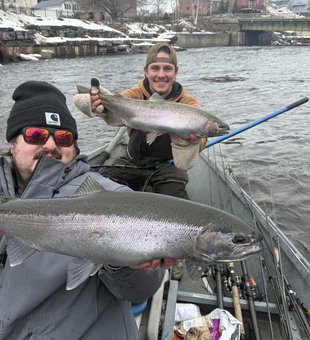 Double success with Kasilof Coho Salmon and Rainbow Trout!