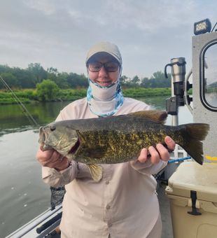 Solid smallmouth action on the river!