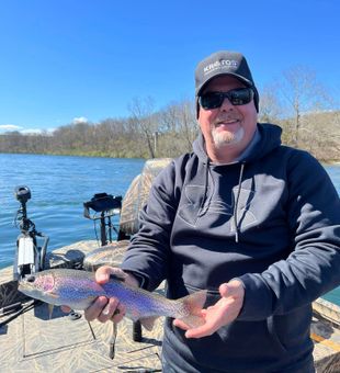 Great day with Trout fishing in MO