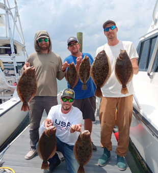 Flounder catches today.