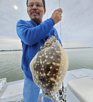Flounder Fishing In Arroyo City, TX