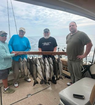 Outstanding Chinook and Coho salmon fishing in South Bristol!