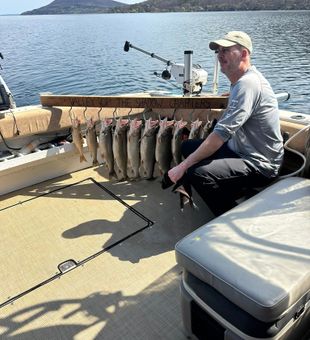 Lake trout success in South Bristol NY waters!