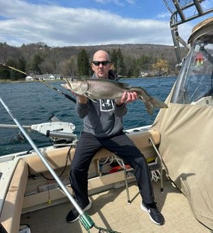 Great day fishing on Lake Ontario
