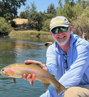 Beautiful rainbow trout from Shingle Springs waters!
