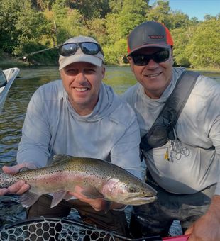 Beautiful rainbow trout caught in Shingle Springs waters!