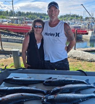 Pacific Northwest fishing at its finest in Nanaimo, British Columbia.