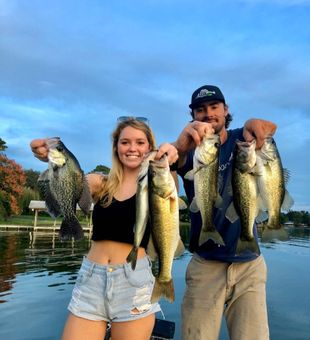 UCF student caught all of these and a Crappie!