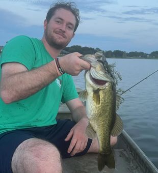 Beefy Largemouth Bass at dusk!