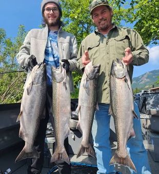 Lines in the water, current on your side—river fishing done right in the Tri-Cities.
