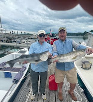 Big Striped Bass, Bigger Smiles