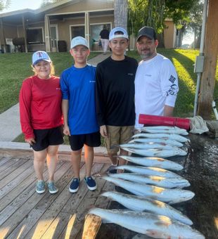 South Texas trout bite on fire