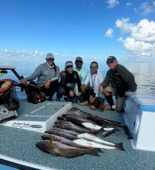 Calm waters, big catches