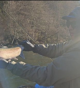Flexing this Steelhead!