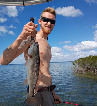 Crystal River redfish making the day complete!