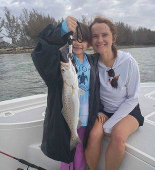 Crystal River speckled trout makes for perfect fishing memories!