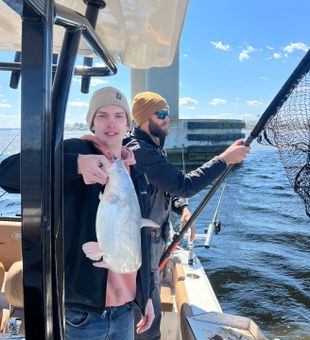 Angler with a solid Blue Catfish catch!
