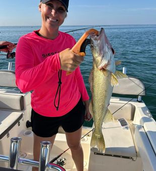 Lake Erie walleye fishing in Vermilion OH