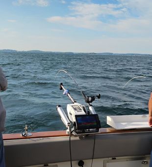 Perfect day fishing the waters of Sodus Point NY!