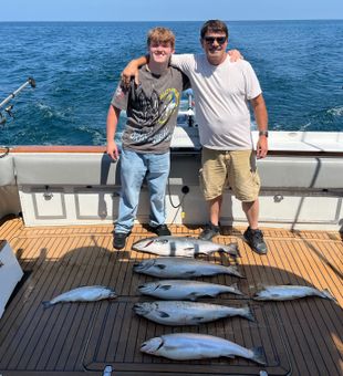 Multiple Chinook and Coho salmon from Sodus Point!