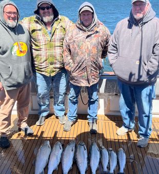Lake Trout and Salmon success at Sodus Point NY!