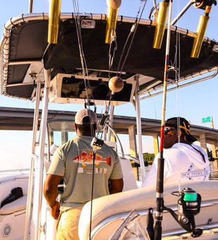 Captain TJ and Crew Fishing in Charleston, SC