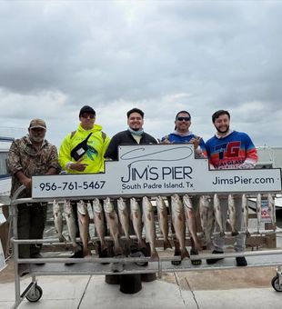 Reds and Trout haul - South Padre Island, TX.