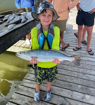 Nice speckled trout from Dauphin Island waters!
