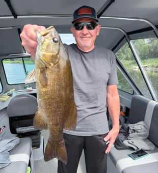 Nice smallmouth bass from Stillwater MN waters!