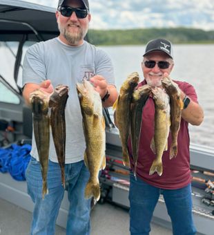 Great walleye and sauger action in Stillwater!