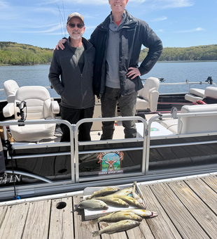 St. Croix River walleye making for excellent table fare!