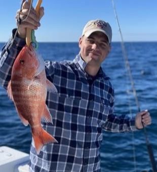 Beautiful red snapper caught in Pensacola FL waters!