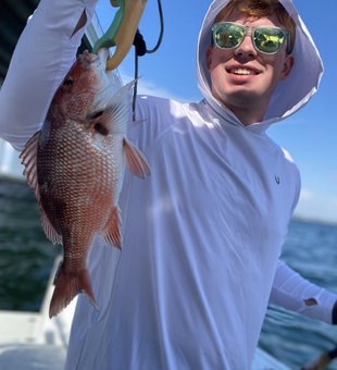 Beautiful red snapper caught in Pensacola waters!