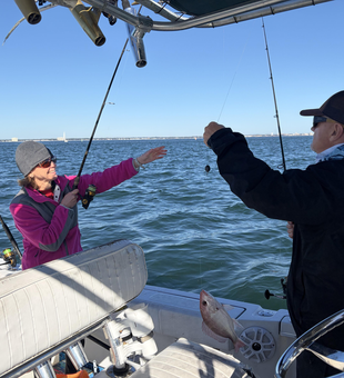 Pensacola red snapper hitting the deck!