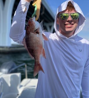 Beautiful red snapper caught in Pensacola waters!